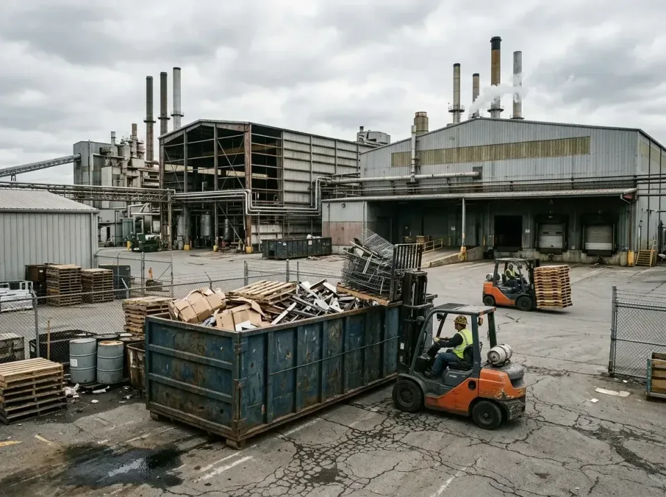 industrial-factory-scrap-conta-003 — frequently asked questions, Cheap Roll-off Dumpster Rentals in Lake Bluff, IL